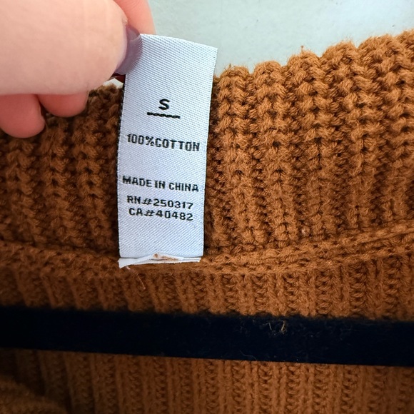 VARLEY Mentone Half-Zip Chunky Knit Pullover Small - Picture 6 of 7